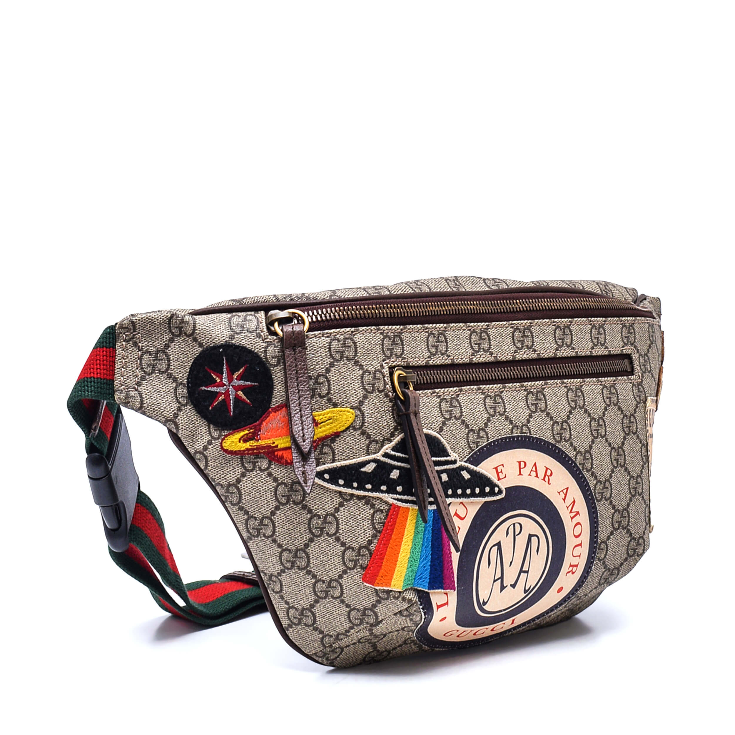 Gucci - Courrier GG Supreme Canvas Belt Waist Bum Bag